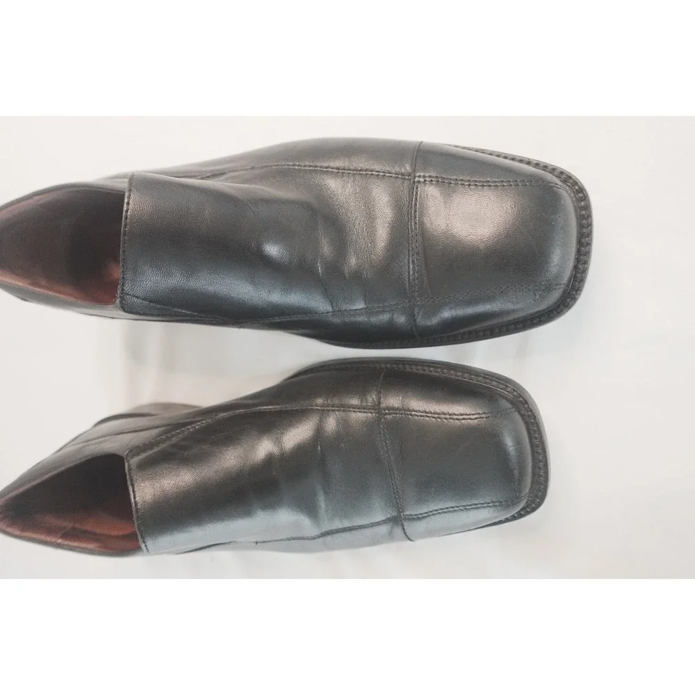 Johnston & Murphy Men's 9M H8 Slip‎ On Black Shoes Loafers  20-7507 Brazil C4
